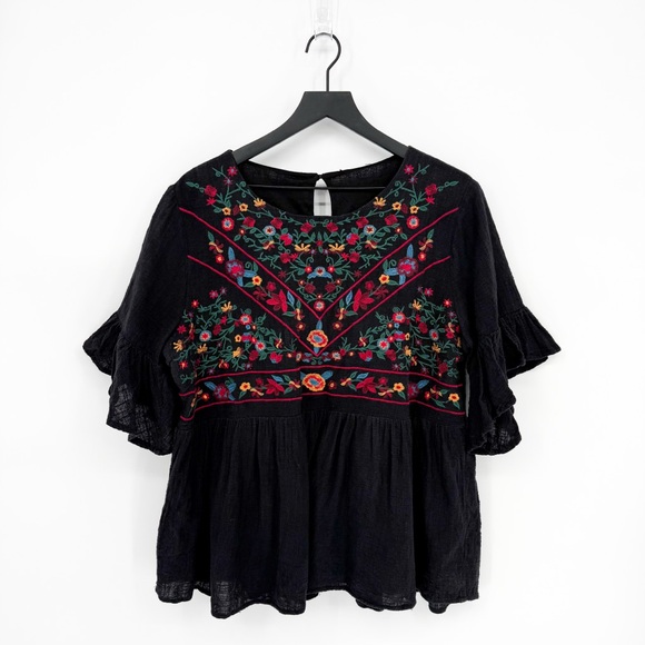 Women’s Bundle of 4 Floral Blouse Tops Size XL - Picture 9 of 16